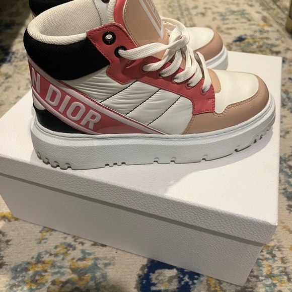Pink Dior High Tops - Picture 4 of 5
